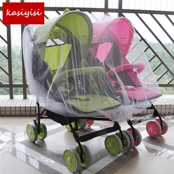 

Cart Accessories Baby Carriage Nets Twins Nets Anti-biting Anti-mosquito cart mosquito net