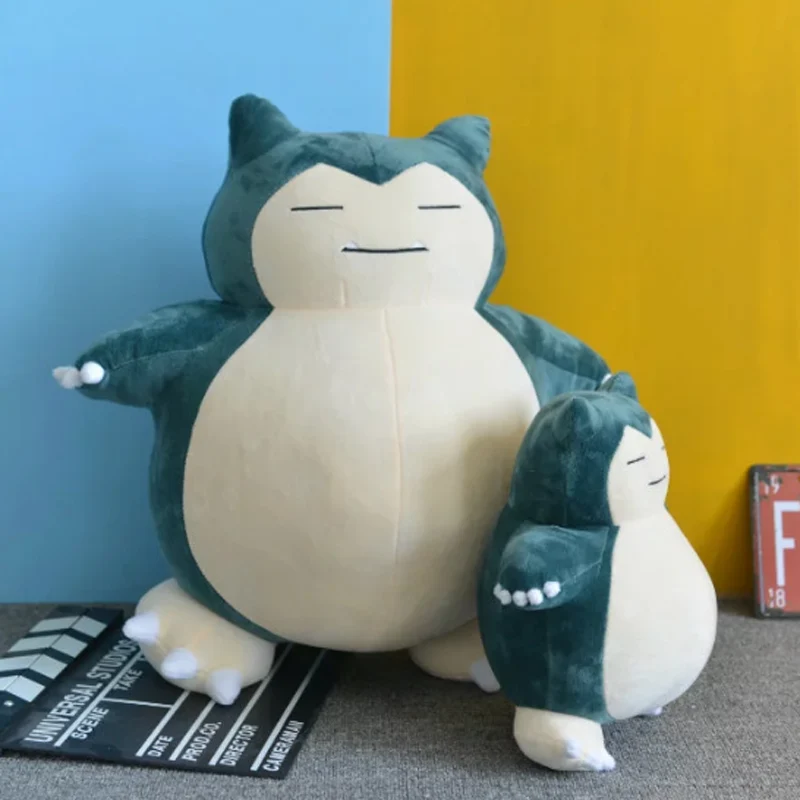 Snorlax плюшевая подушка милый аниме Монстр Кукла чудовище мультфильм японский мягкие игрушечные лошадки для детей подруга подарок на день рождения