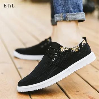 

BJYL 2019 Spring Hot Sale Adult Canvas Shoes Man Fashion Leisure Breathable Comfortable Men Shoes zapatos de mujer B89