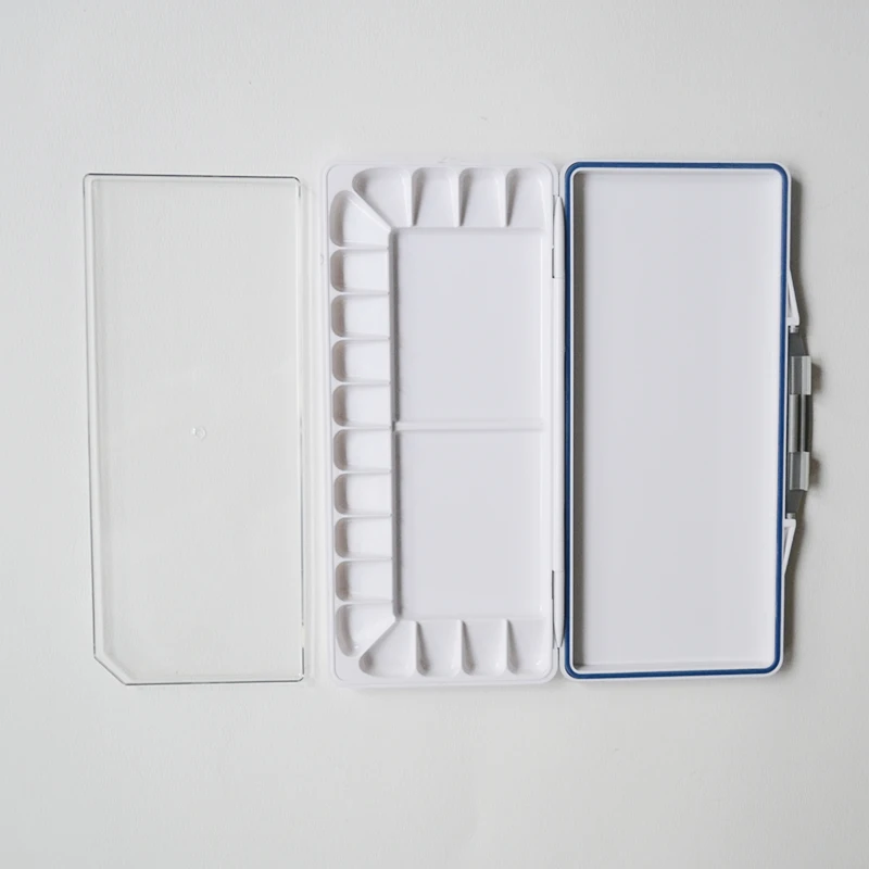 um vidro orgânico destacável uma paleta transparente