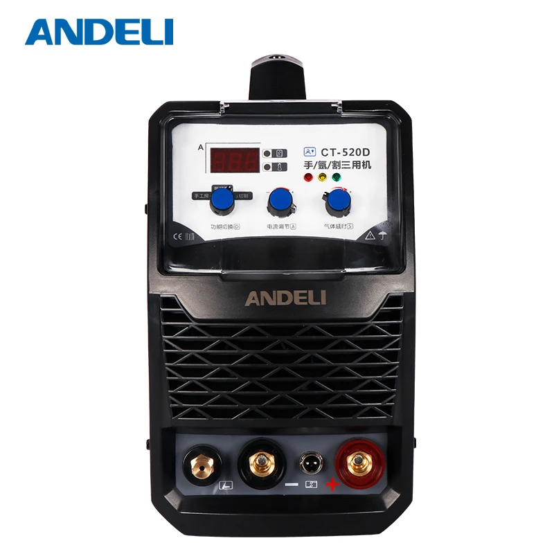 

ANDELI Smart Portable Single Phase Intelligent Multifunction 3 in1 Welding Machine CT-520 CUT/MMA/TIG Multifunction Welder