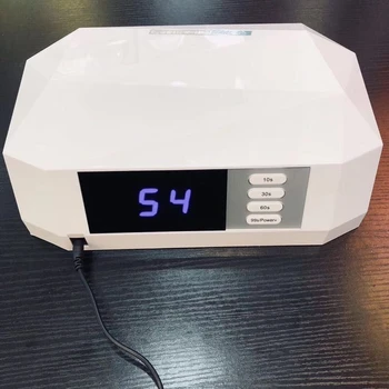 

72W Diamond Nail Dryer Dual UV Lamp LED Nail Lamp Gel Polish Curing Light with Bottom 30s/60s Timer LCD Display Lamp for Nails