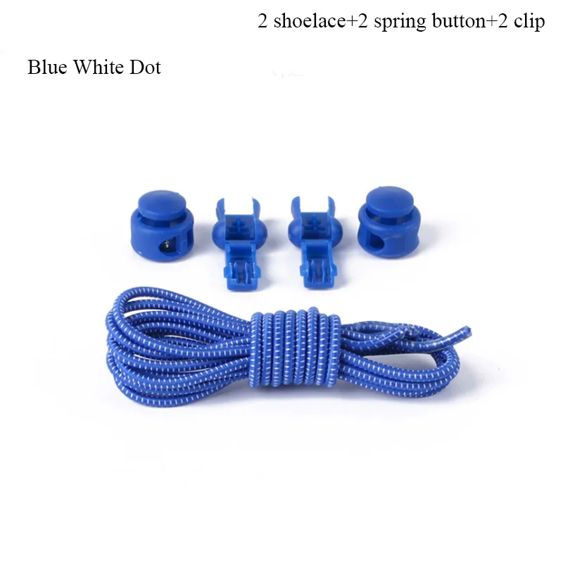 No Tie Shoelaces Stretching Lock lace Locking Shoe Laces Elastic Sneaker Chidren Shoelaces Shoestrings RunningJoggingTriathlon (10)