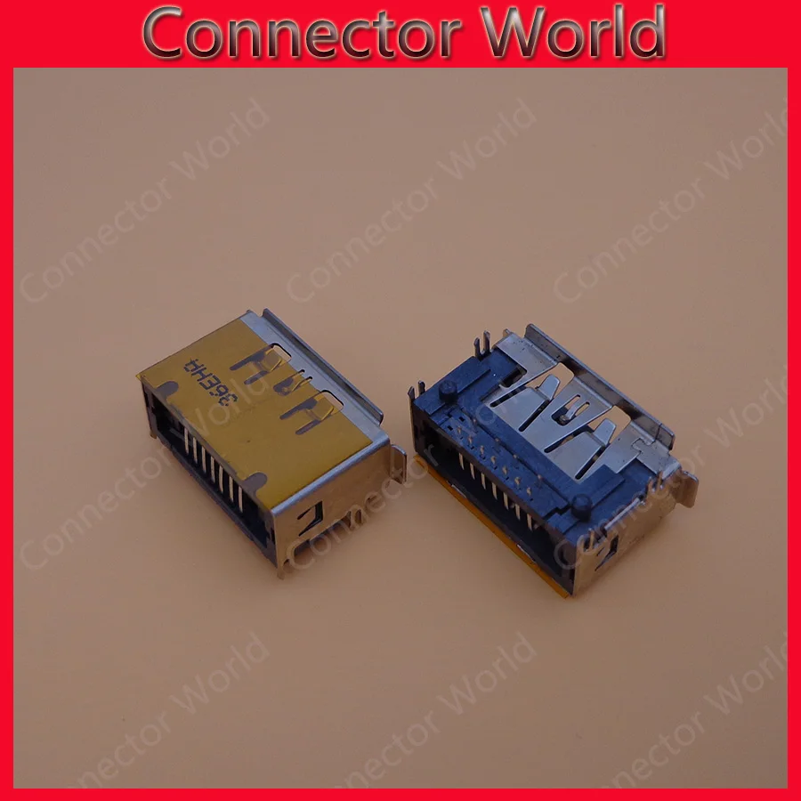 2 50 шт./лот USB разъем для ноутбука/USB Dell Lenovo Asus ESATA combo в 1 гнездо|connector link|usb board