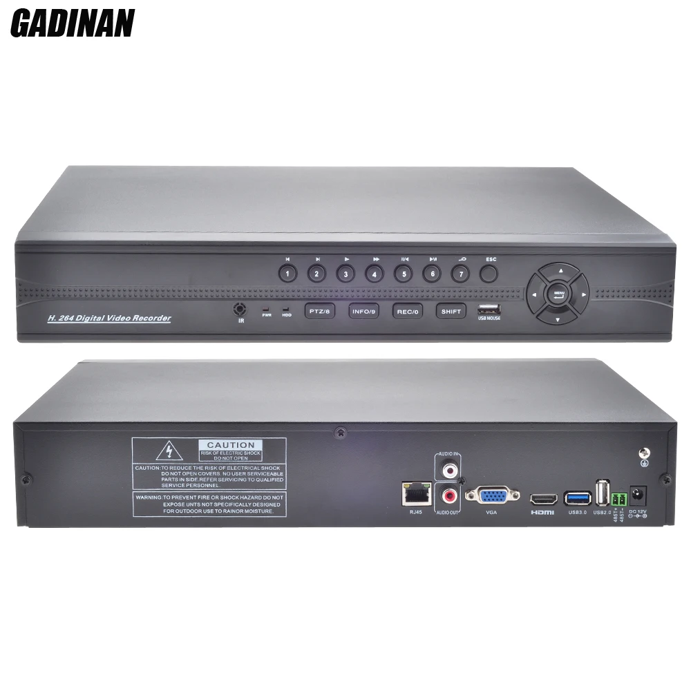 Buy GADINAN FULL HD CCTV NVR 32CH 1080P ONVIF HI3535
