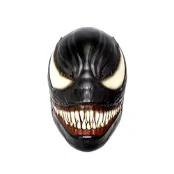 Горячее предложение фильм Человек-паук Хэллоуин Venom маска Косплэй детали костюма классика переоценить террор маска для взрослых вечерние