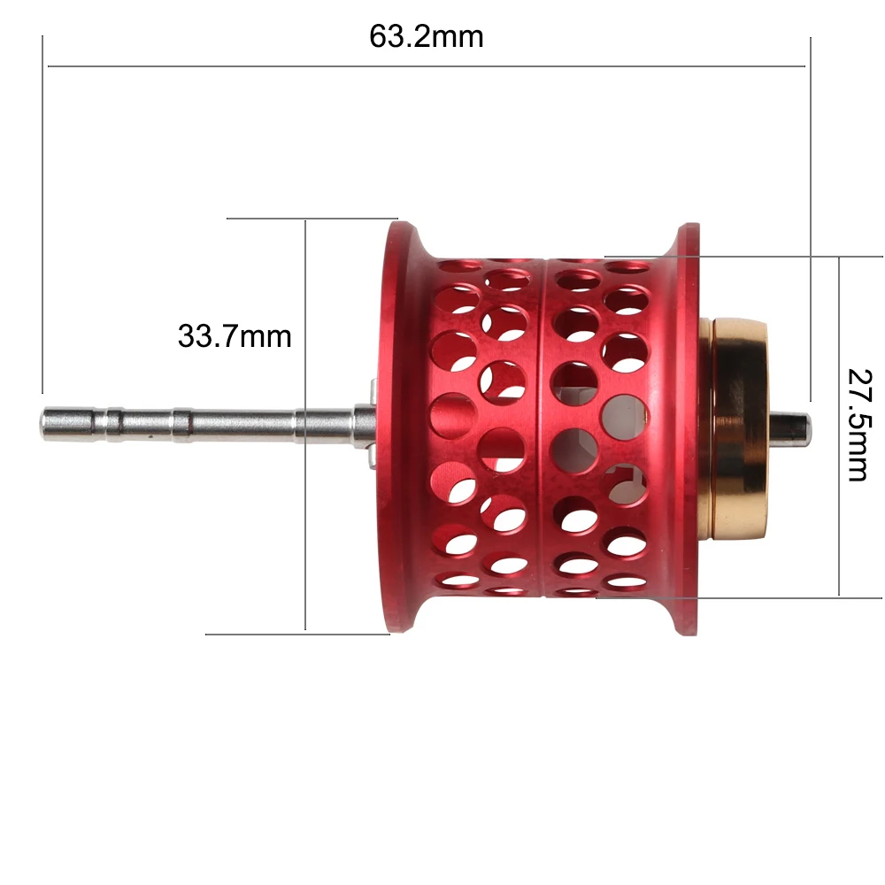 DIY Daiwa baitcasing Рыболовная катушка костюм для татлы CS ультра светильник Низкопрофильная baitcasing катушка мелководье катушка