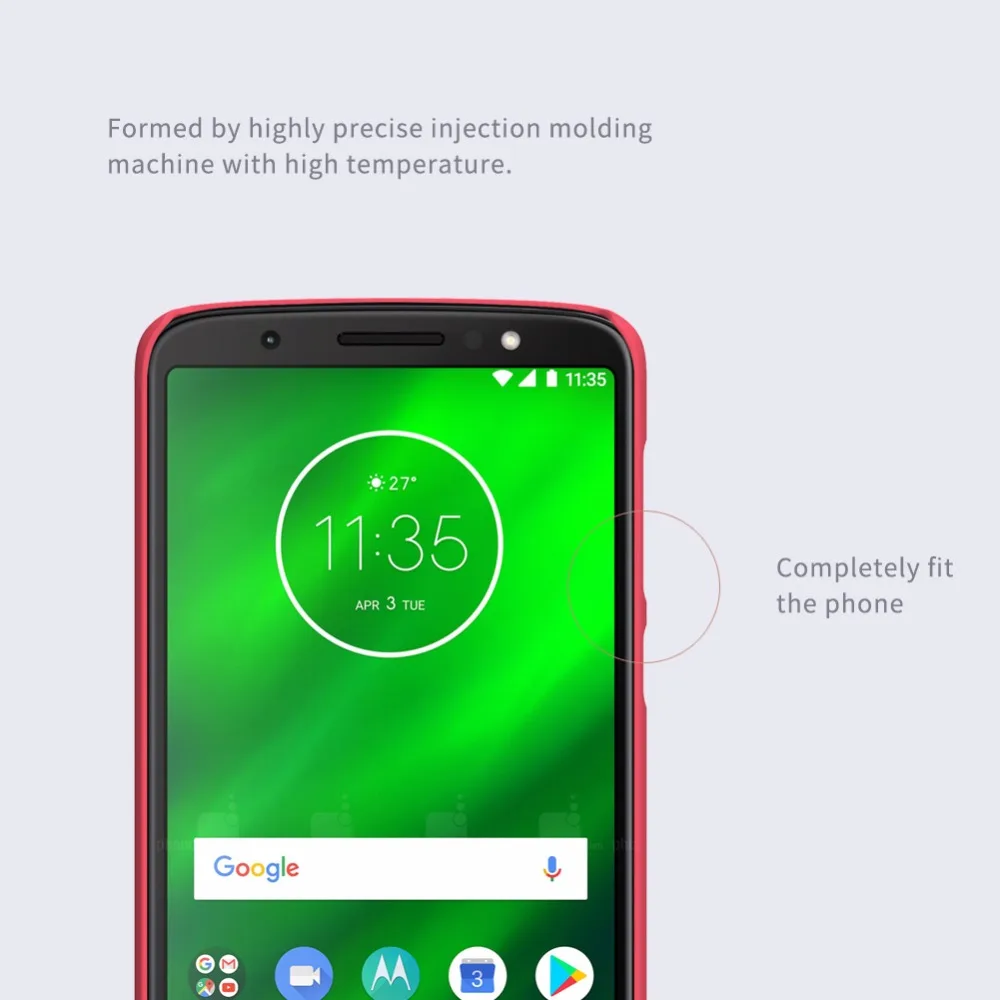 Чехол Nillkin для Motorola Moto G6/G6 Plus, суперматовый защитный жесткий пластиковый чехол для Motorola Moto Z3 Play, чехол Z3