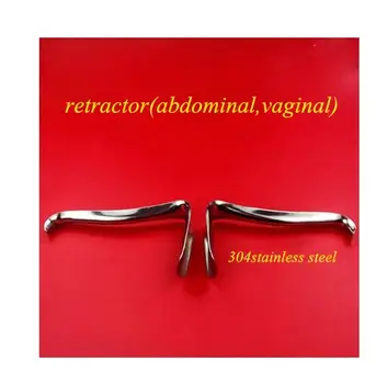 

2pcs Medical use stainless steel vaginal retractor gynecology use retracter surgical instrument