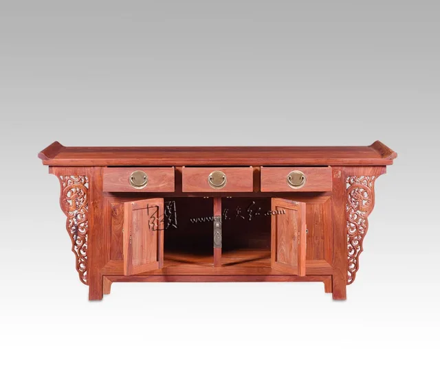 Special Price 3 drawers Rosewood Living Bed Room Cabinets Solid Wood Home Lounge Furniture Annatto End Down Shelf TV Stand New Fashion Modern 
