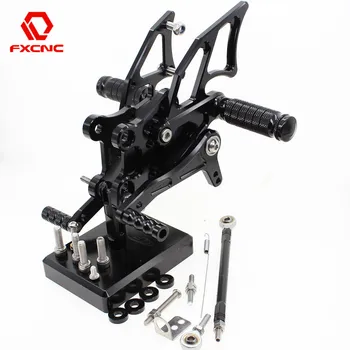 

For YAMAHA YZF R25 2015 - 2016 YZF R3 2015-2016 CNC Aluminum Adjustable Motorcycle Rearsets Rear Set Foot Pegs Pedal Footrest