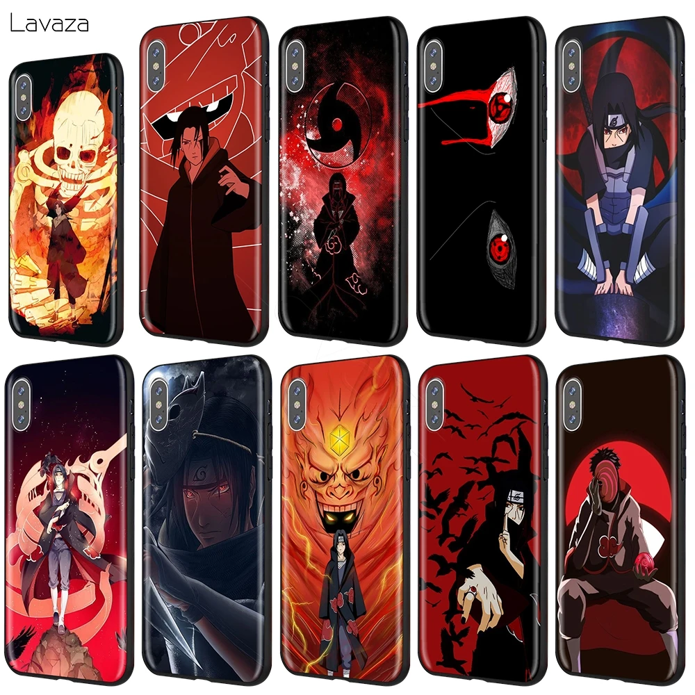 

Lavaza Naruto Itachi Uchiha Case for iPhone 11 Pro XS Max XR X 8 7 6 6S Plus 5 5s se