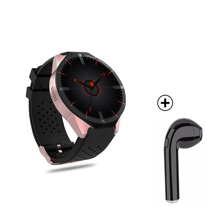 

Smartwatch+earphone/set 3G WIFI GPS 16GB/ROM 1GB/RAM 2MP camera Android 7.0 Smart watch men connected for xiaomi iphone whatsapp