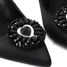 IngeSight.Z, 2 шт. в комплекте, модная подвеска "Туфля" украшения Для женщин сапоги на высоком каблуке анклет(браслет на ногу обувные аксессуары и украшения сандалии Туфли без каблуков