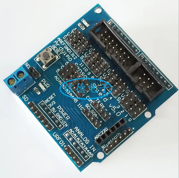 

Sensor Shield V5.0 Sensor Expansion Board Electronic Building Blocks Robot Accessories