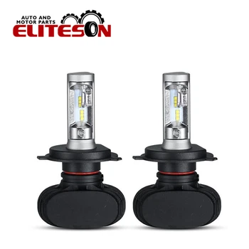 

Eliteson 2 PCS Auto Led Headlight H4 H7 H13 H11 9004 9005 9006 Car LED Auto fog Lamp 50W 8000LM Universal