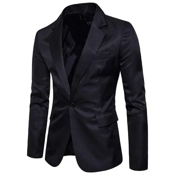 

Men's Blazer suit jacket Thin Casual Men Blazer Cotton Slim England Suit Blaser Masculino Male Jacket Blazer Men