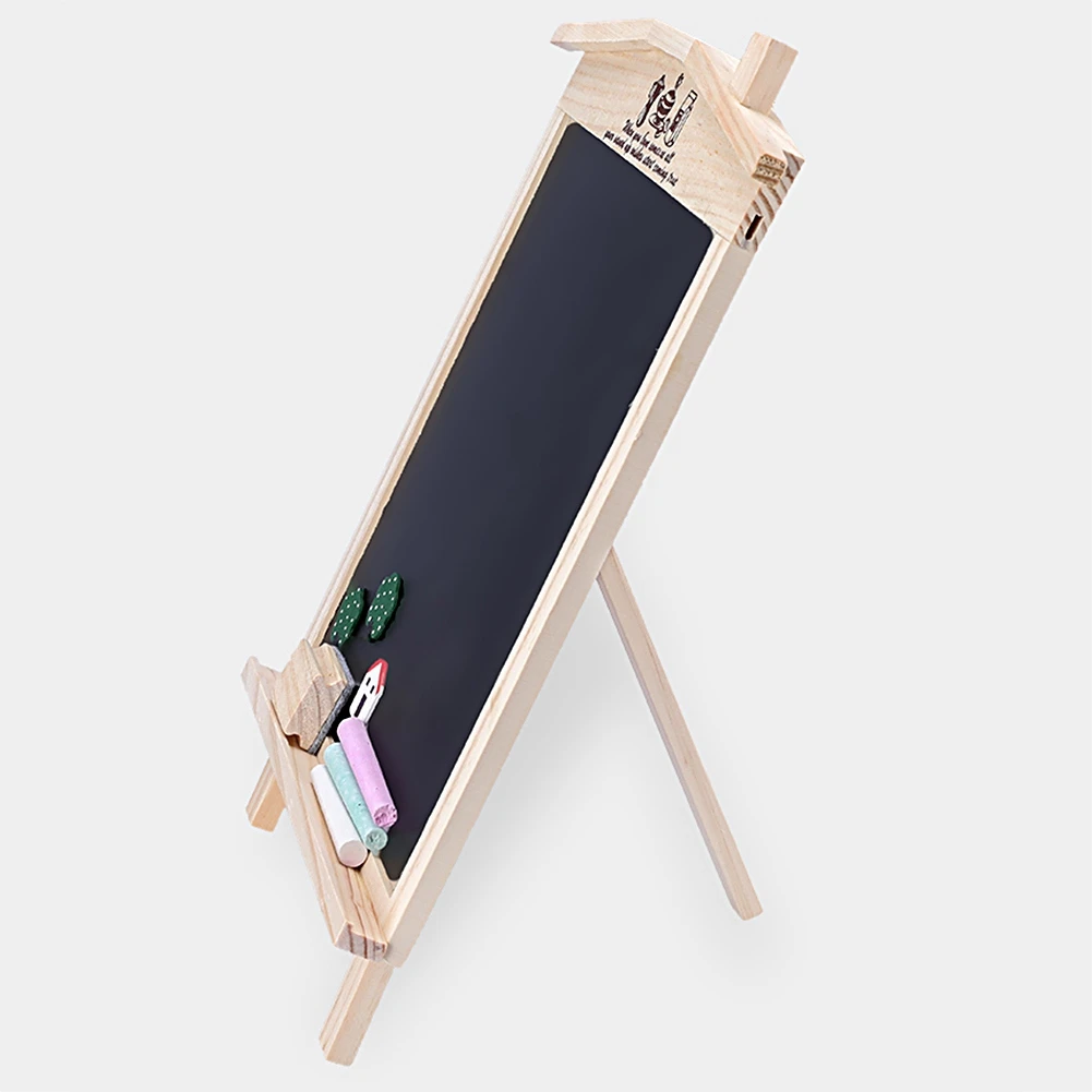 Южная Корея Мода Мини Дом настольная подставка/подвесная магнитная доска продажи/сообщение/доска для рисования деревянные игрушки для детей