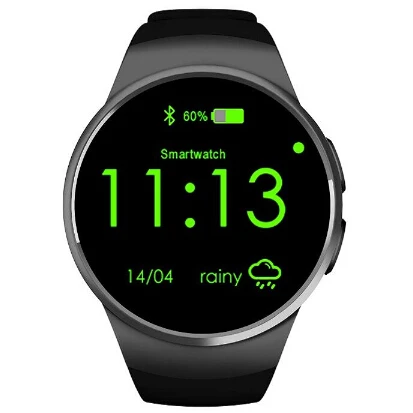 KW18 Smart Watch K8 font b Smartwatch b font for iphone android phone heart rate monitor