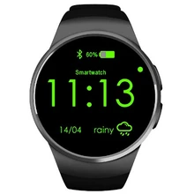 KW18 Smart Uhr K8 Smartwatch für iphone android phone pulsmesser SIM Uhr Telefon MP3/Mp4 Uhr Frauen tragbares gerät