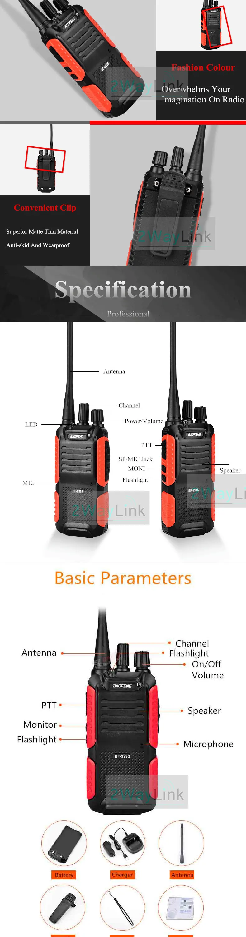 Горячая 5 Вт Baofeng bf-999s плюс Walkies Uhf радио 999(2) двухстороннее радио приемопередатчик для безопасности, отеля, ветчины BF999s обновление 888s