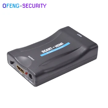 

SCART TO HDMI Converter 1080P 720P HDMI output PAL, NTSC3.58. NTSC4.43, SECAM, PAL/M, PAL/N Input