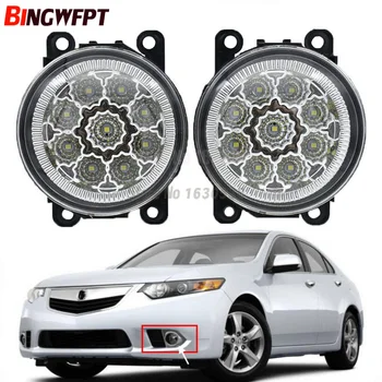 

2x High Brightness LED Fog Lights for Acura TSX 2011-2014 9W 12V H11 White Yellow Fog Lamp