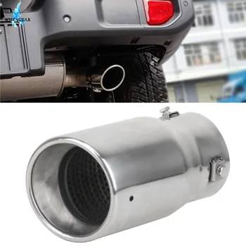 

Car Mufflers Rear Tail Exhaust Pipe For Jeep Wrangler JK 2007 - 2017 Stainless Steel Auto Exhaust Tip Tube Trim For JK Wrangler