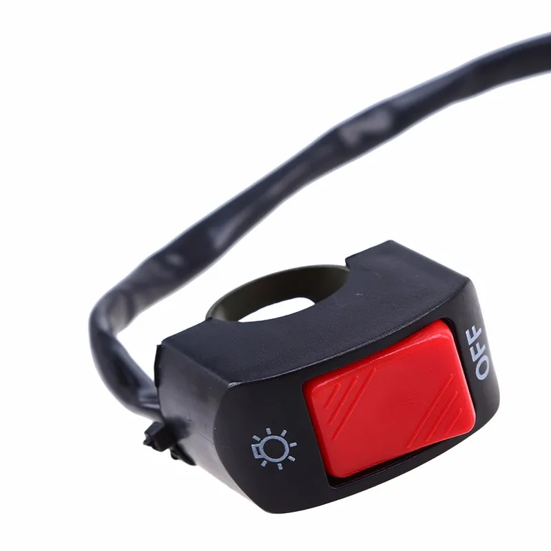 Interruptor do Farol Switch para Honda Universal Sujeira Bike Matar Botão Fog Spot Light on Off Yamaha Suzuki Kawasaki Mtb Guiador Pit 7 High Quality Automóveis e motos