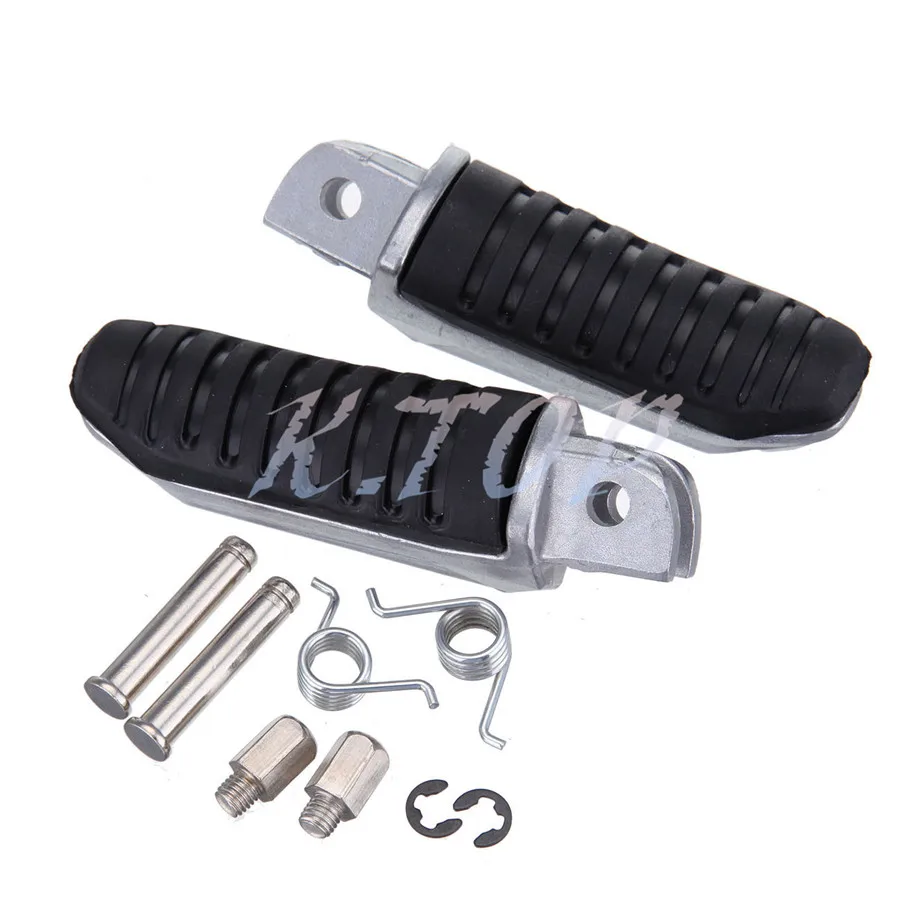 

New Motorcycle Aluminum Front Footrest Foot peg Fits For Suzuki V Strom 650 VStrom 1000 DL650 DL1000