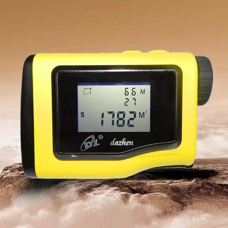 

Laser Rangefinder 1000m Circle Angle Measuring Tool Area Measure Height Measure Laser Distance Meter Rectangular with LCD Screen