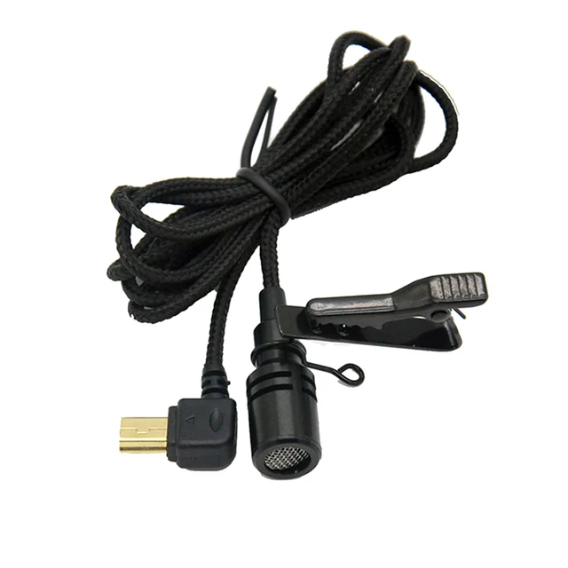 AIYIMA Professional External USB Microphone With Collar Clip For SJCAM SJ6 LEGEND SJ7 STAR SJ360 Studio Microphone For Computer