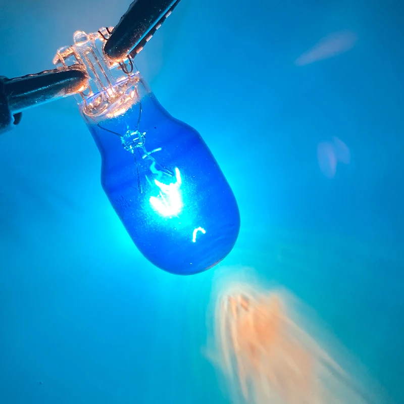 100pcs T15 W16W 12V 18W clear glass warm white Amber blue car bulb halogen lamp Interior light clearance lights automotive  (4)
