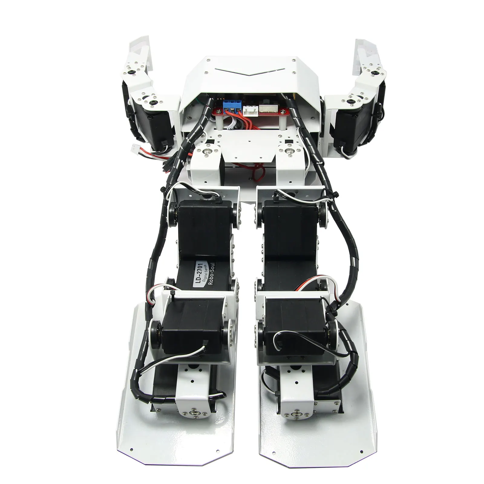17DOF Robo Soul H3.0 Biped Robotic Humanoid Robot полный комплект с алюминиевой рамой и сервоприводом 17