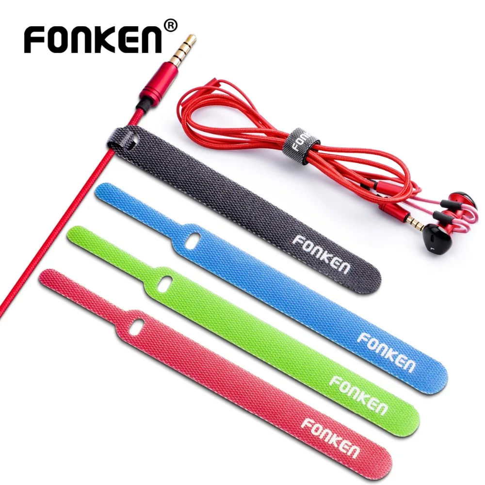 20Pcs FONKEN USB Cable Winder Phone Cord Organizer Mouse AUX HDMI Earphone Wire Ties Management Winding Velcro Fixed Cables 20Pcs FONKEN USB Cable Winder Phone Cord Organizer Mouse AUX HDMI Earphone Wire Ties Management Winding Velcro Fixed Cables