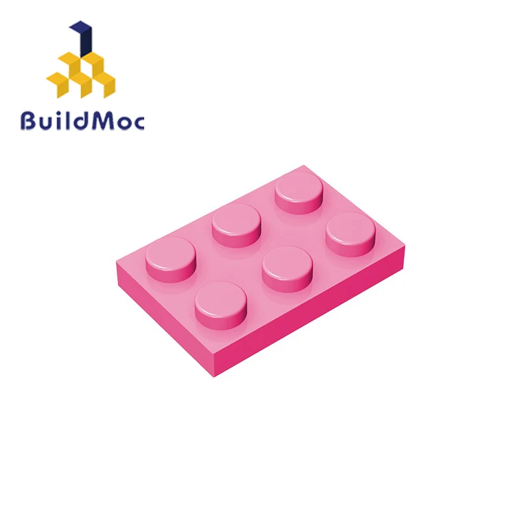 BuildMOC совместимые сборки частиц 3021 пластина 2x3 для строительных блоков части DIY