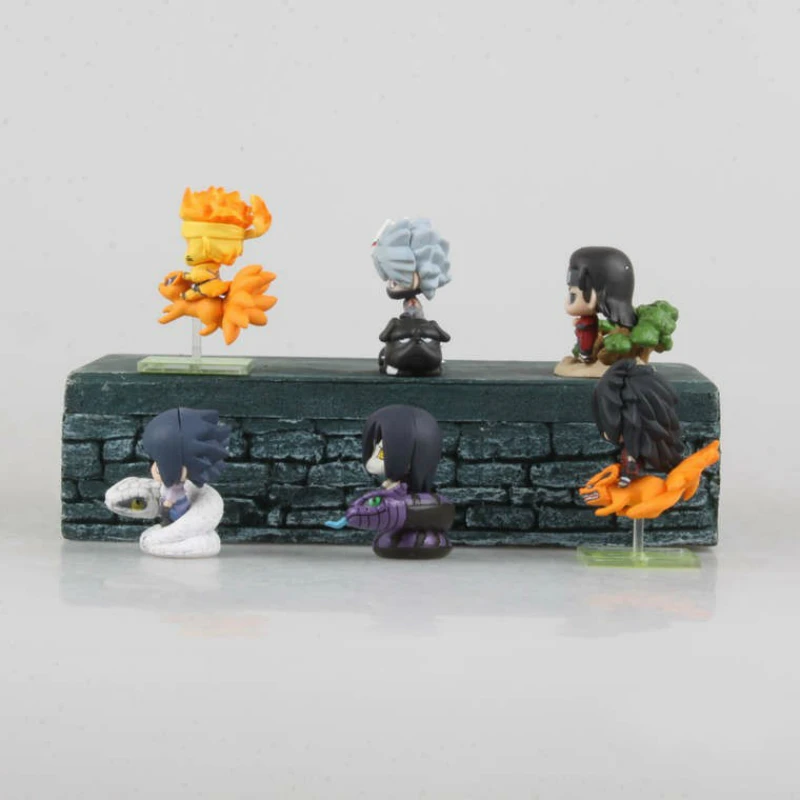 Экшн фигурки из аниме Наруто 6 шт./компл.|naruto sasuke|figure actionanime figure action |