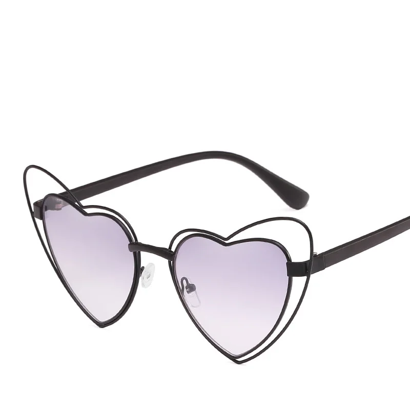 

Fashion Heart Sunglasses Women brand designer Cat Eye Sun Glasses Retro Love Heart Shaped Glasses Ladies Gradient Sunglass UV400