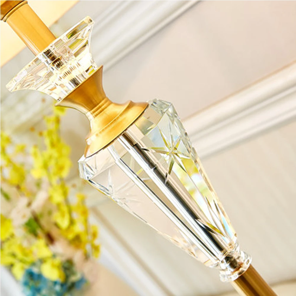Напольные светильники светодиодные с кристаллами для гостиной спальни|lamps floor