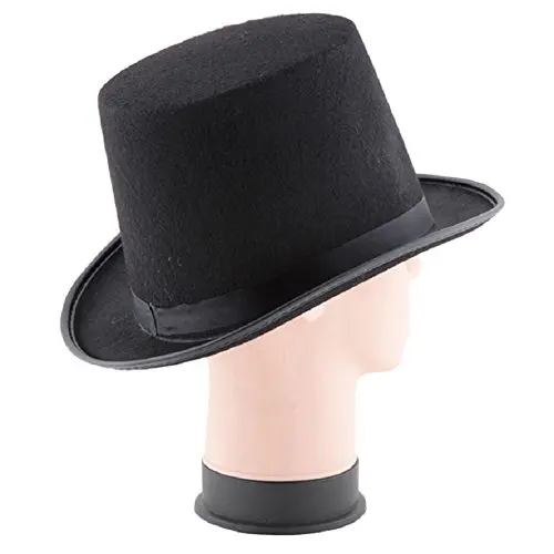 ТКО маг черная шляпа Хэллоуин джазовая шляпа черный для детей