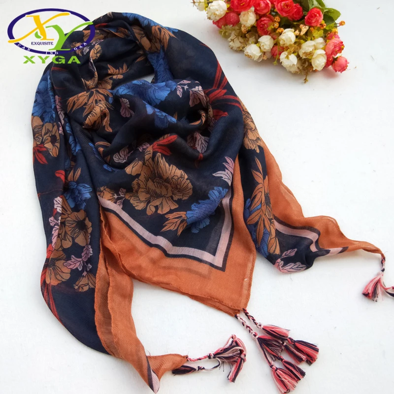 1 шт., Женский хлопковый квадратный шарф с кисточками, Осенний женский тонкий платок, хлопковый этнический квадратный платок, мягкие весенние Musilim тюрбан