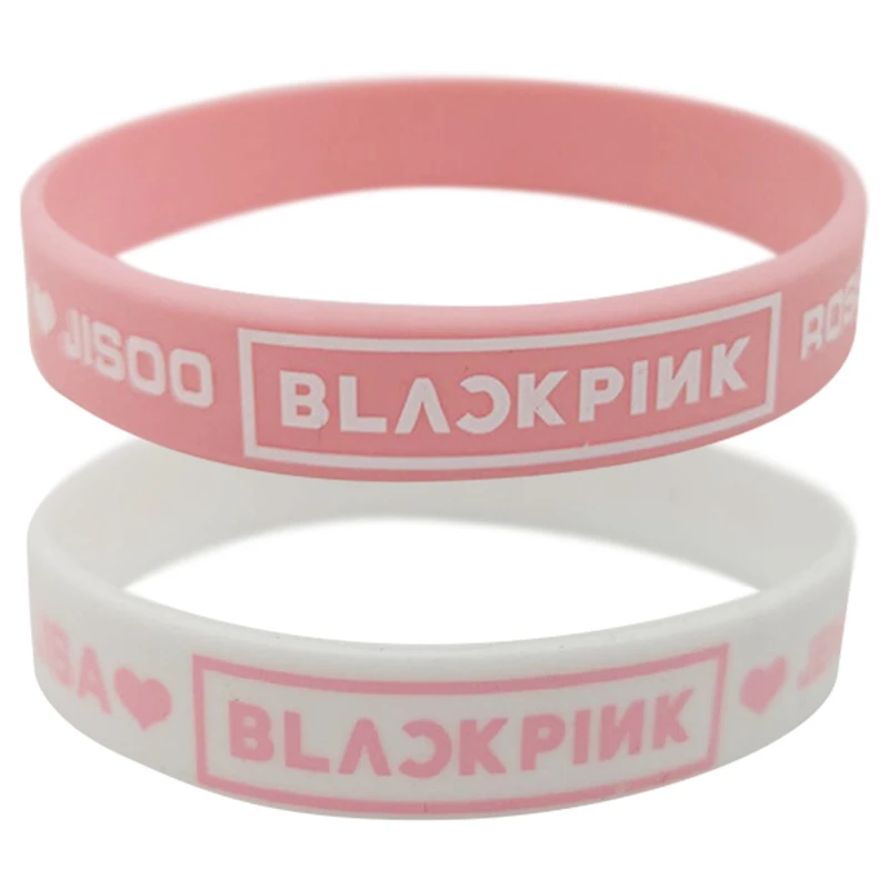 

Korea K-POP Pink Color Super Star Fans BLACKPINK Beacelet K-POP Sport Jewelry