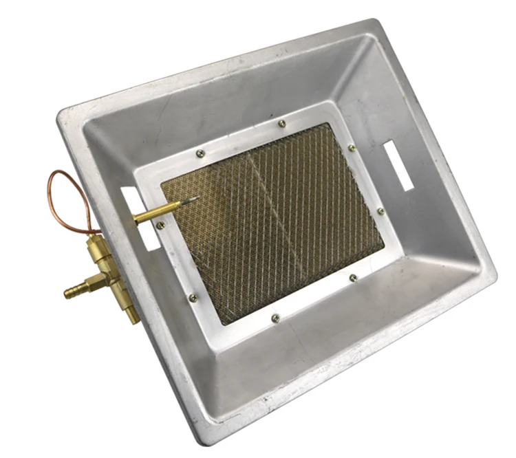 Manual Infrared Gas Brooder Heater Ceramics Catalytic Heating Hanging On The Wall For Poultry Chicken Coop Duck Piglet House