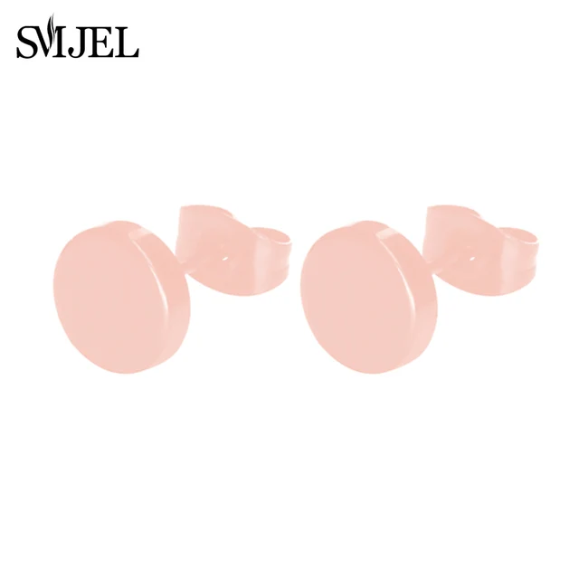 Rose Round Earring