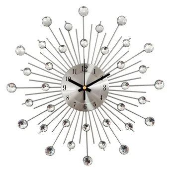 

European Minimalist Creative Wall Clock Living Room Mute Clock Modern Home Clock Fashion Decorative Quartz Clock 2019 Hot Sale
