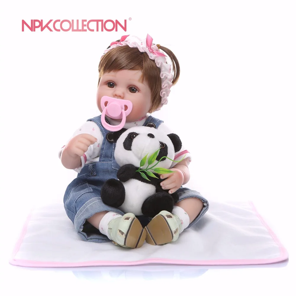 NPKCOLLECTION силиконовые куклы Reborn Baby Реалистичная живая кукла Одежда для