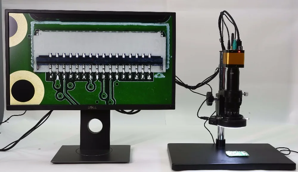1080P 36MP HDMI USB wifi промышленный видео микроскоп камера C-mount TF видео рекордер ИК пульт дистанционного управления для пайки печатных плат