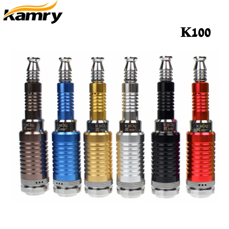 

Original Kamry K100 Starter Kit with 18350 18650 battery Kamry zipper Case with US Charger US Plug