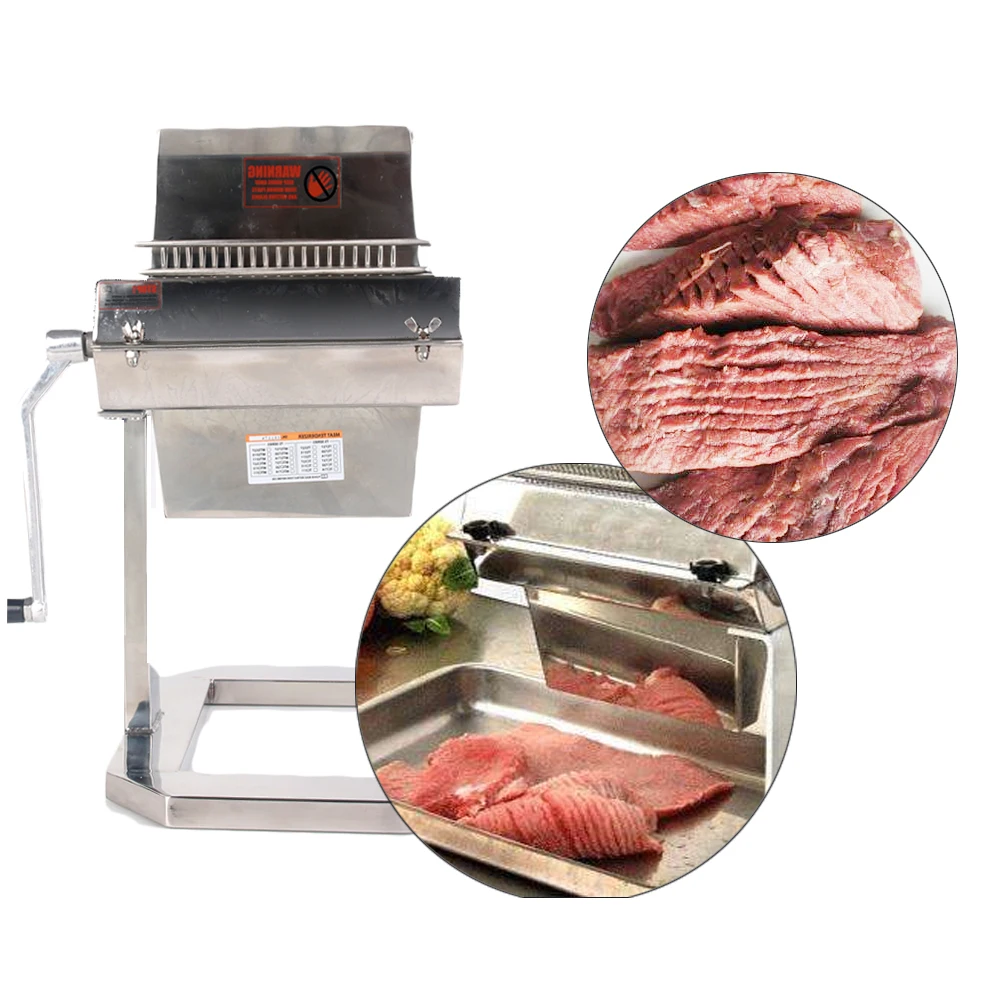 ITOP Stainless Steel 5'' Meat Tenderizer Needle Steak Beaf Pork Pounders Kitchen Heavy Duty Meat Tools Machine