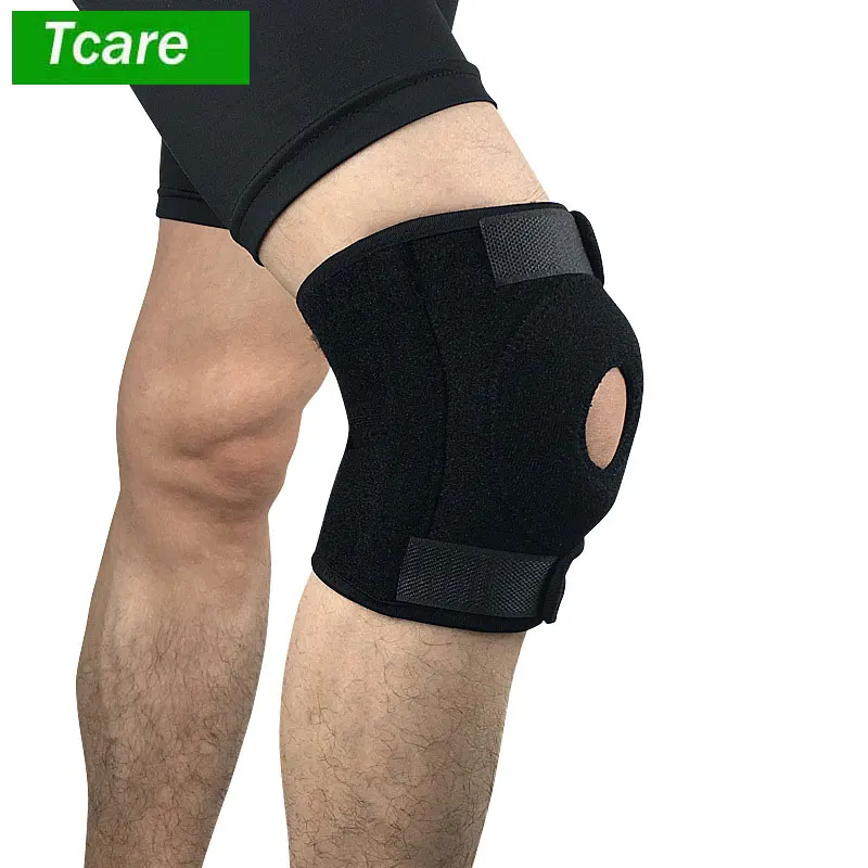 

Tcare 1Pcs Knee Support Brace - Immediate Relief for Arthritis,Tendonitis,Sports, Sprains - Protects Against Further Knee Damage